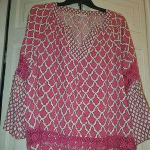 Pink ladies top